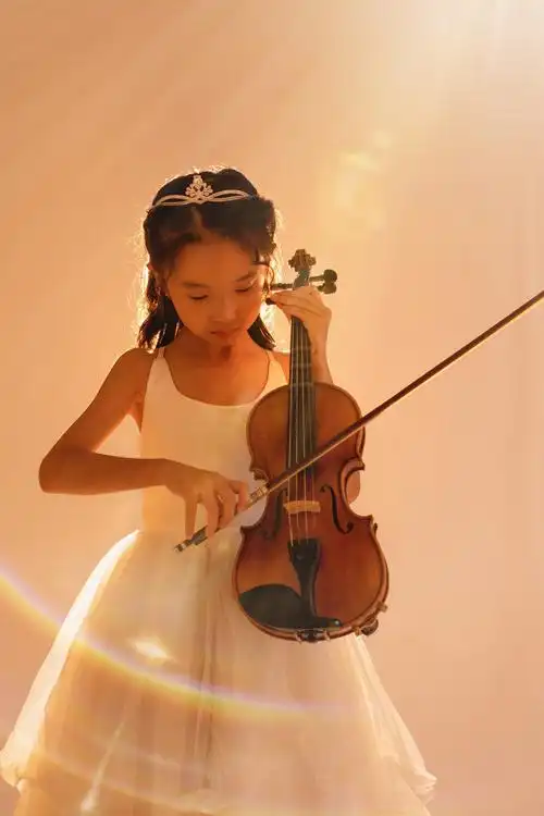小提琴艺术照