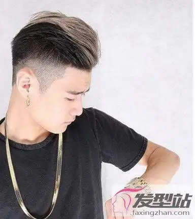 男士剃鬓角短发酷炫清爽帅气爆表