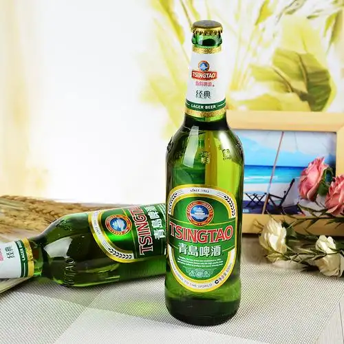 青岛优质啤酒 600ml 瓶 - 偶遇鞋吧