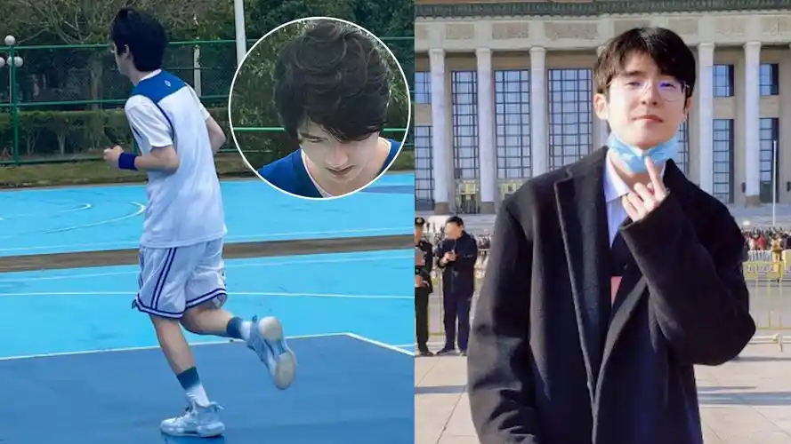 是心动呀!刘昊然女友视角打篮球,是谁的体制内运动风男友?