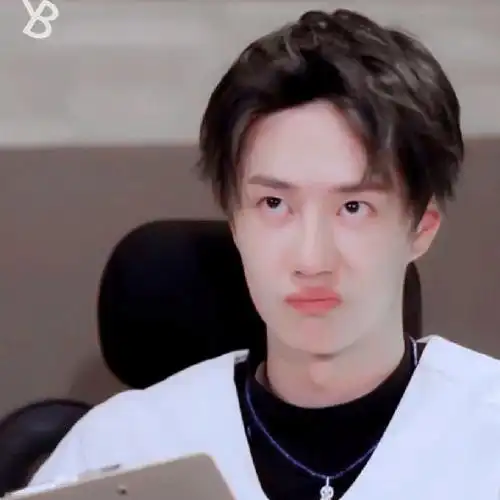 最可爱的嘟嘟嘴最后一张的王一博网友小奶狮快到我怀里来