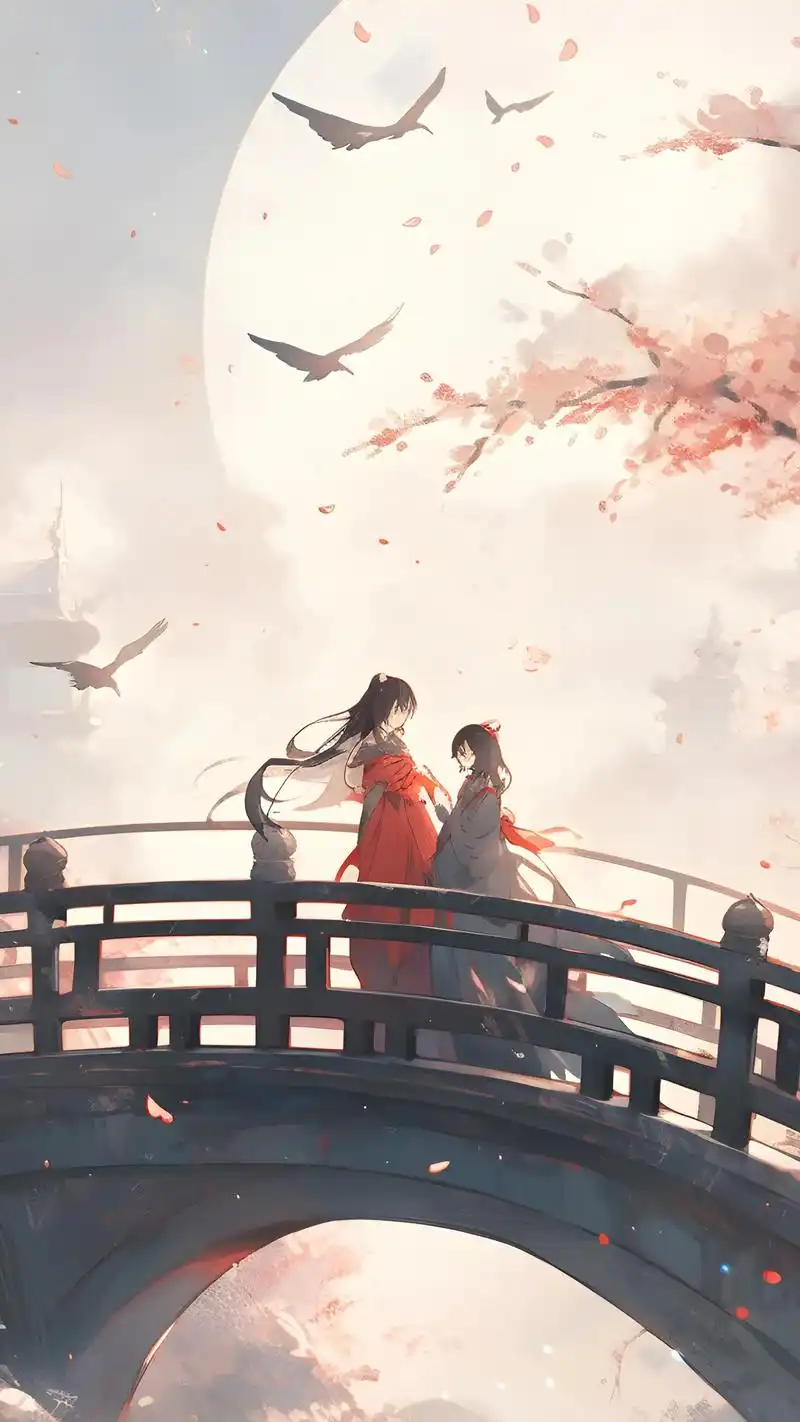 古风壁纸|七夕·中式浪漫 过尽千帆,皆不是吾心所爱;弱水三千 - 抖音