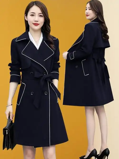 大牌高端女士风衣