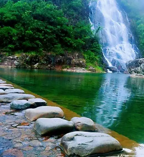 广州汕尾,水底山,九龙潭瀑布一游.