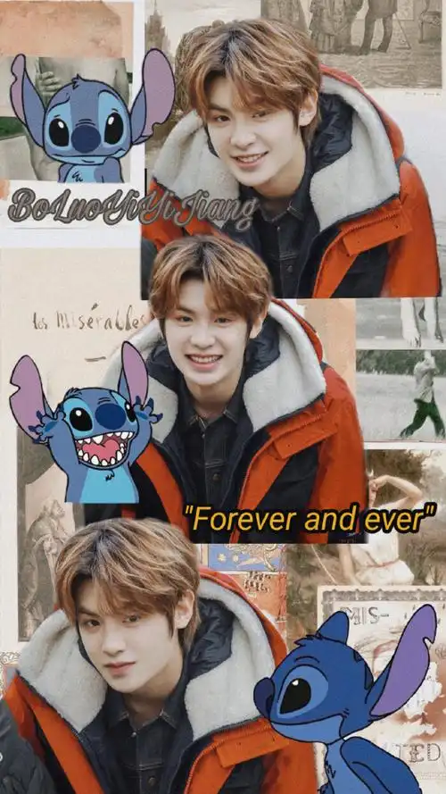 黄明昊拼贴壁纸/justin/爱豆壁纸/手机壁纸