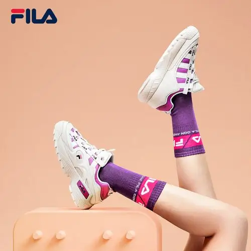 fila斐乐官方复古老爹鞋女夏新款休闲运动鞋小怪兽女鞋破坏者