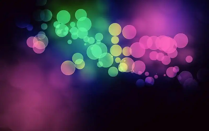 download 1680x1050 glare, circles, colorful, brig