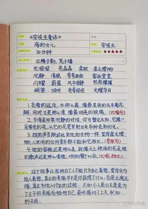 海的女儿读书笔记