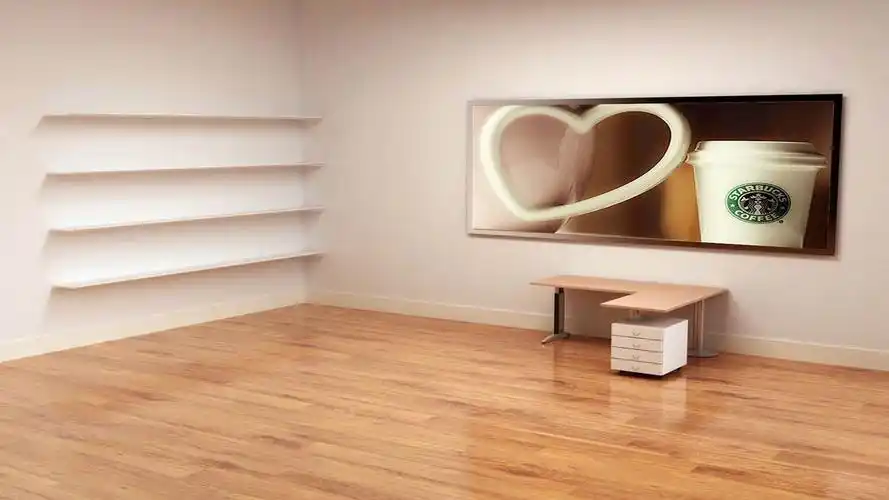 3d立体书架电脑桌面壁纸图片