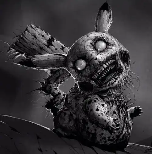 当神奇宝贝变成"恐怖风",皮卡丘有点可爱,没人再敢小看拉达