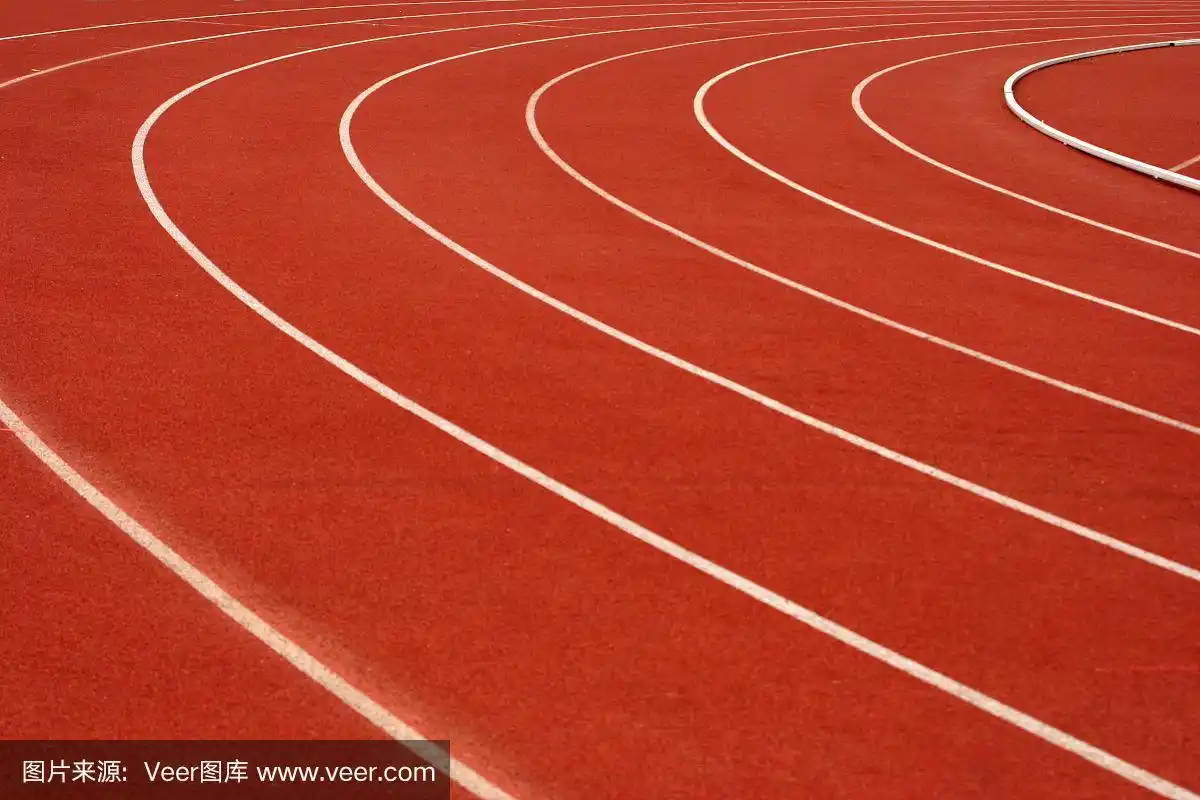 田径跑道,运动竞赛,成一排,水平画幅,纹理效果