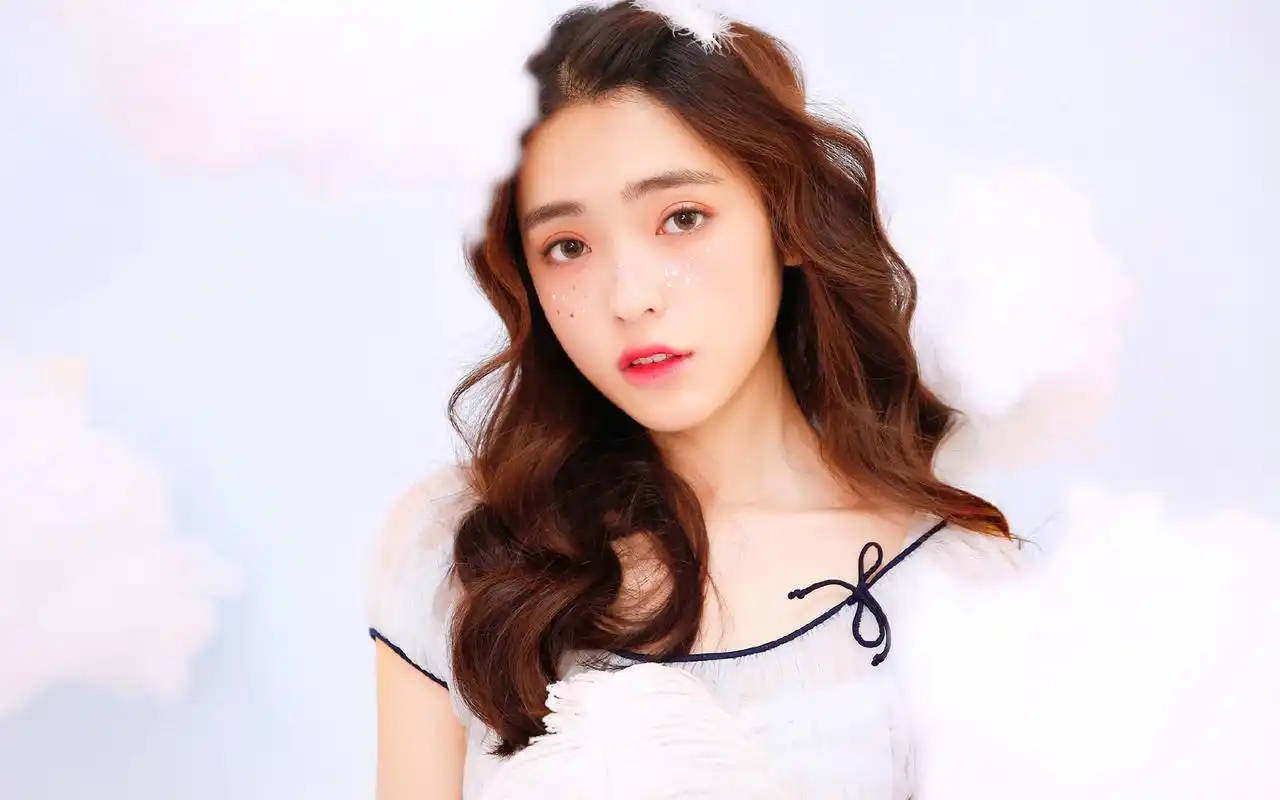 治愈系美女白纱裙超美高清写真图片壁纸