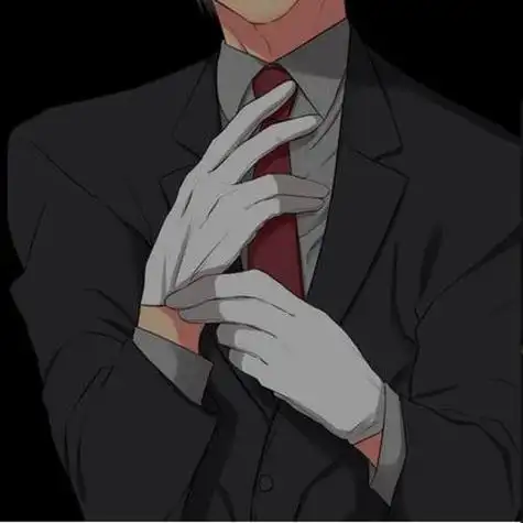 男头像西装动漫头像 - 接吻情侣头像!