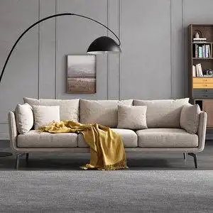 直角布艺沙发图片