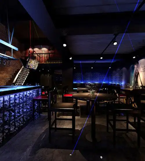 现代风格精致音乐酒吧装修效果图