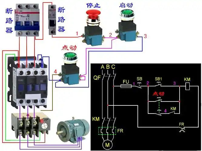 家用接触器 220v 常开20a导轨式交流接触器