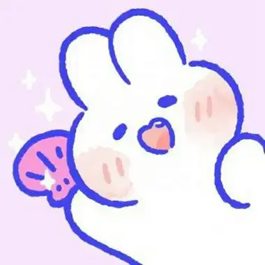 q版兔子萌图手绘头像,高清超萌的简约可爱简笔画兔子头像图片_动物