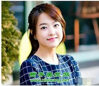 国字脸怎么扎马尾显脸小