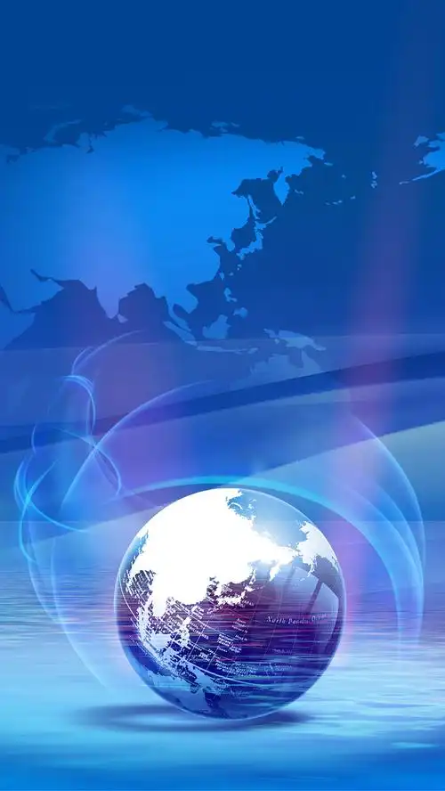 商务科技h5背景