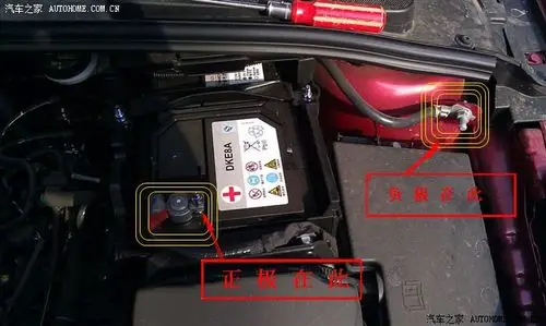 哪个是电瓶负极啊