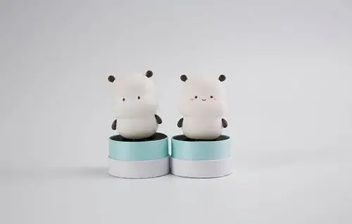 萌力星球野萌君摆件微笑野萌子公仔手办动漫创意周边可爱表情包-淘宝