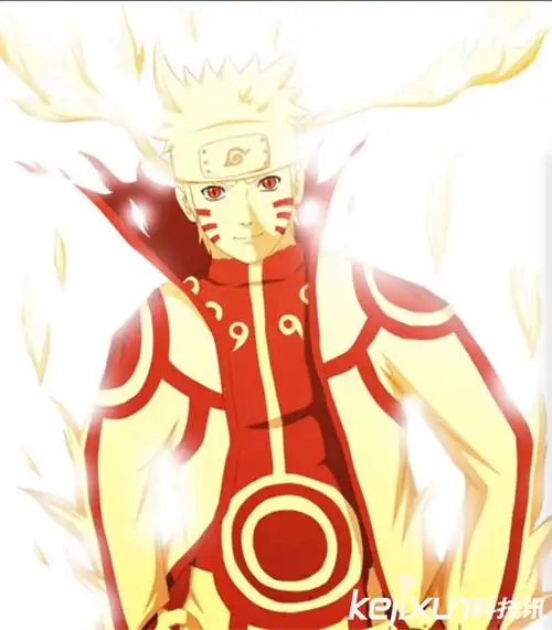 鸣人九尾模式的