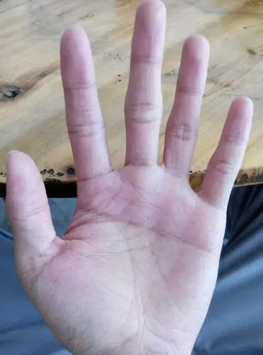 我想问问,这个是断掌吗?图为男人的左手!望大师们解答啊