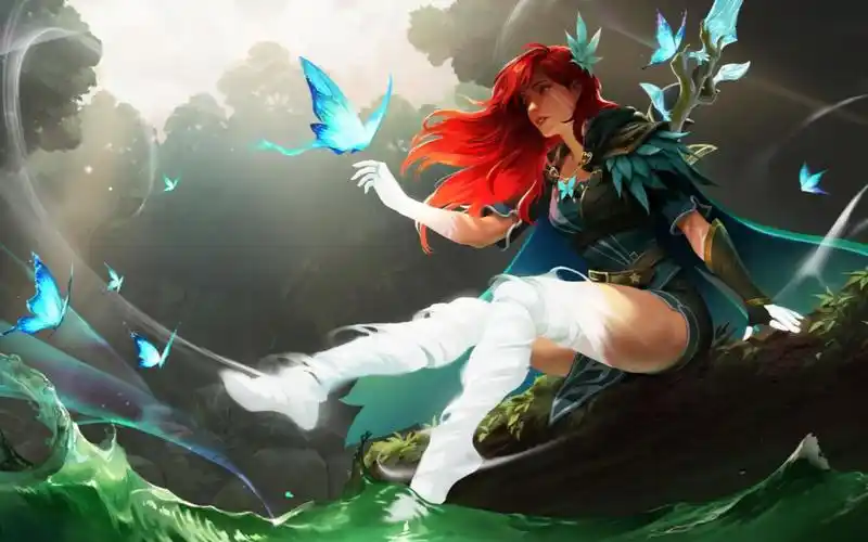 白丝风行上线!《dota2》ti10勇士令状风行者至宝"清风环佩"现已解锁