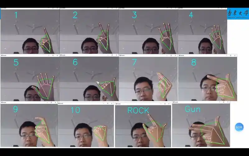 python与人工智能-手势识别-2