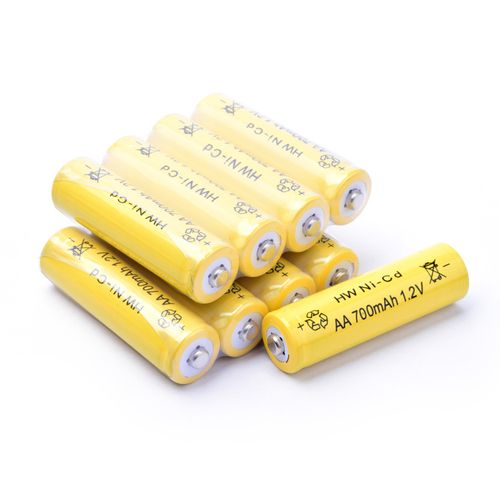 2v遥控车玩具话筒镍镉 aaa600mah电池700毫安5号7号充电电池4节