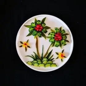 花样蔬菜拼盘的全部作品