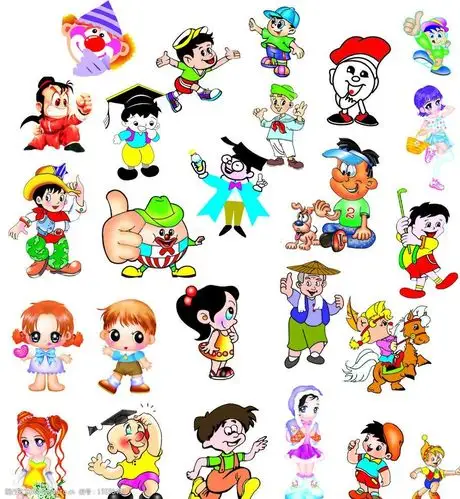 卡通人物卡通素材图片图片-图行天下图库
