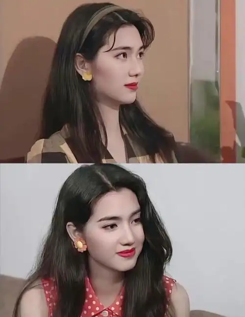 90年代港风女神的清甜系耳饰港星里之所以盛产性感美人