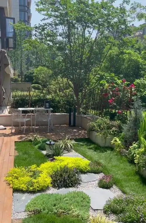 5万块,打造一楼40㎡花园经验分享,院子这样装,太好看啦!