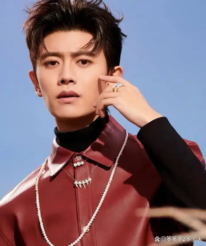 任嘉伦最新珠宝大片,狂野的眼神带来意想不到的反差感