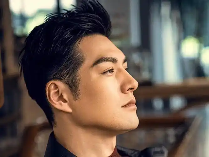 年轻时的严屹宽真的是无数迷妹眼中的梦中情人,他的长相不仅有着外国