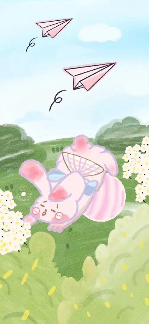 少女心萌系手绘手机壁纸