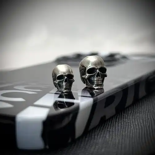 这款925银骷髅珠串太酷了!佩戴时感觉自己就是尸陀林主,神秘 - 抖音