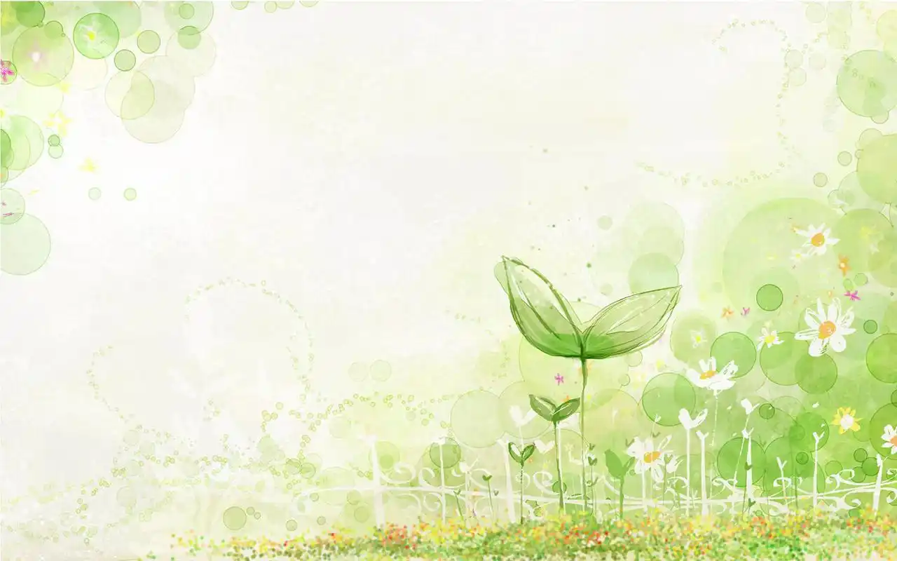 简约唯美的插画图片桌面壁纸