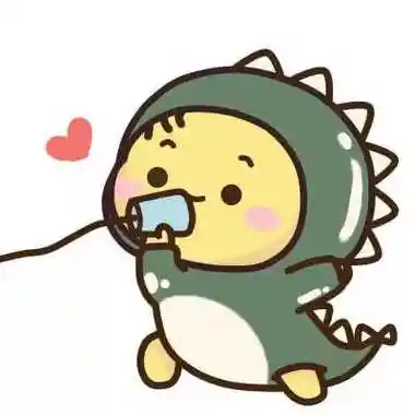 乖巧呆萌卡通恋人cp头像
