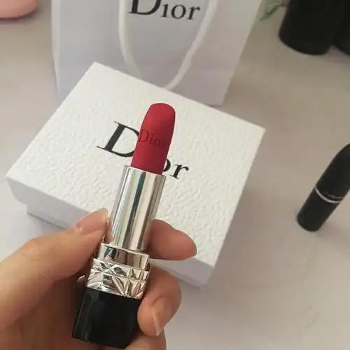 迪奥(dior)口红999哑光 烈艳蓝金唇膏3.