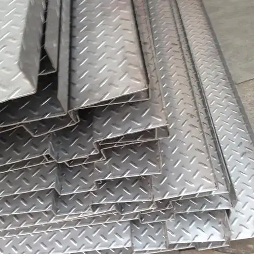 不锈钢花纹板304不锈钢板不锈钢防滑板 可加工定做楼梯踏步专用板-五