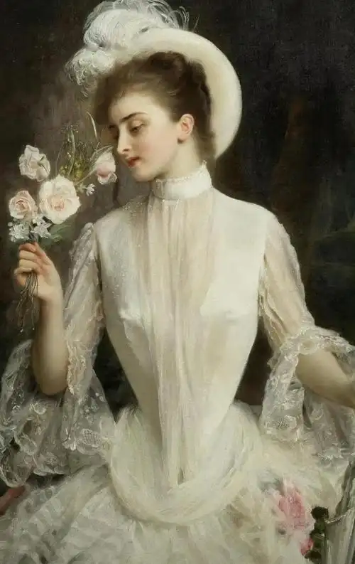 36张古典油画人物女优雅与高贵的结合