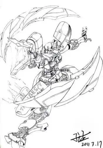 忒修斯的简笔画