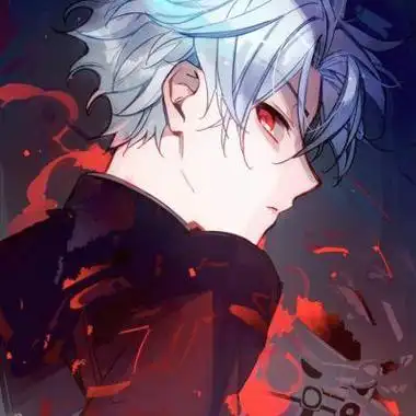 超拽帅气动漫男生头像我爱你满口谎言真诚的样子