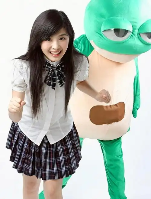 张含韵古早旧照