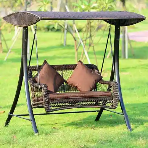 秋千吊篮藤椅 阳台户外庭院秋千吊椅 休闲藤椅 厂家批发藤编家具-报价