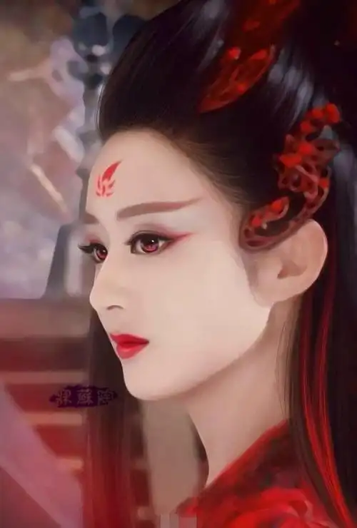 赵丽颖《花千骨》霸气回刚一幕,最让人看着解恨李沁被黑化剧照在