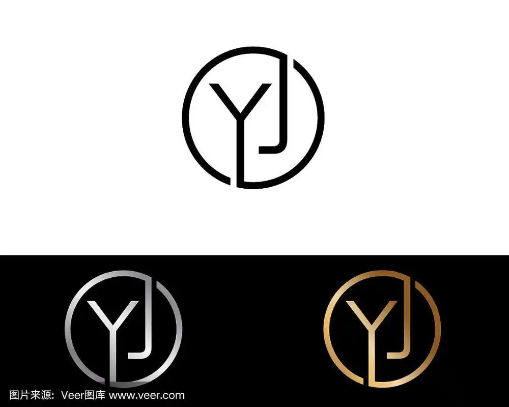 yj圆形字母设计