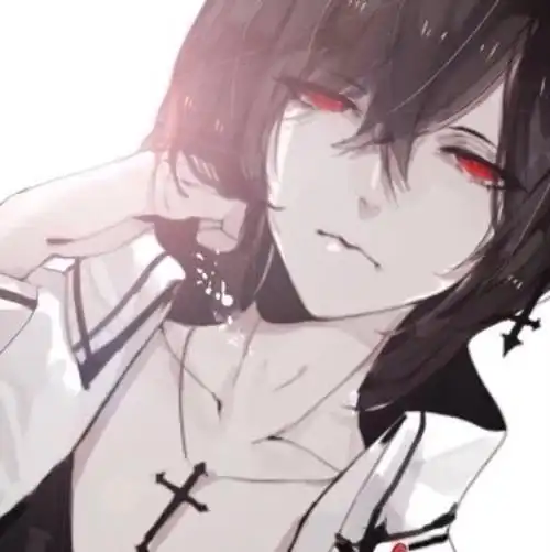 少年.赤瞳.头像.